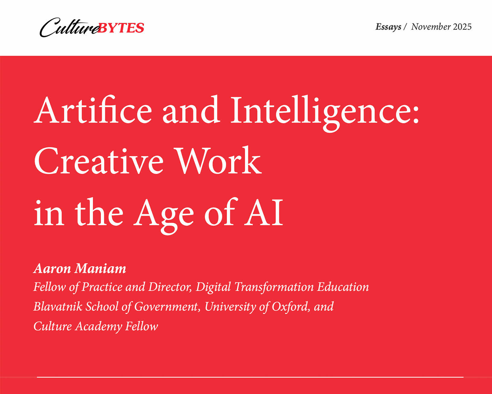 Cover of Culture Bytes May 2025 edition, with title The Kebaya and credit to authors Dr Sharon Chang and Cao Mingmin